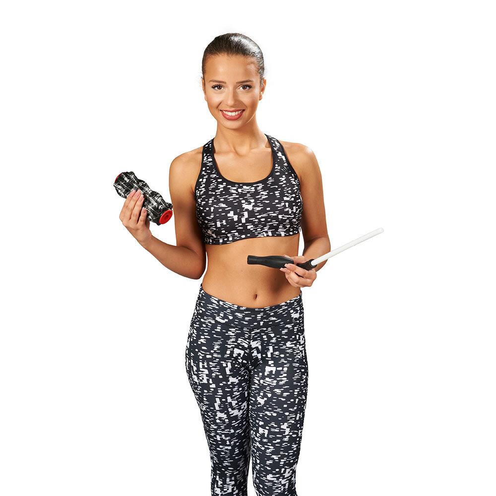 Massagerolle Ondas mit Model Präsentation der Einzelteile