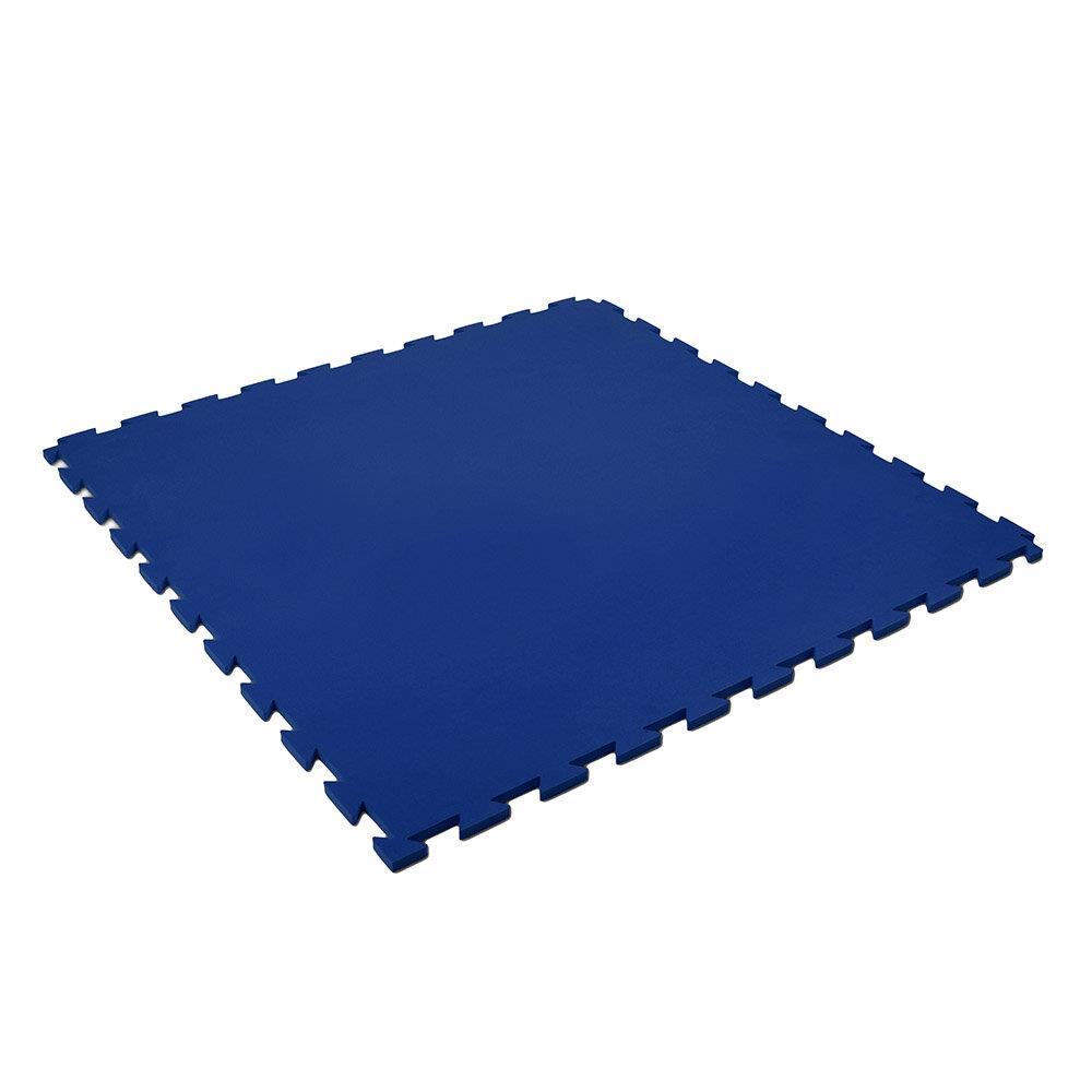 Bodenschutzmatte SutdioLine Classico Blau seitliche Aufnahme