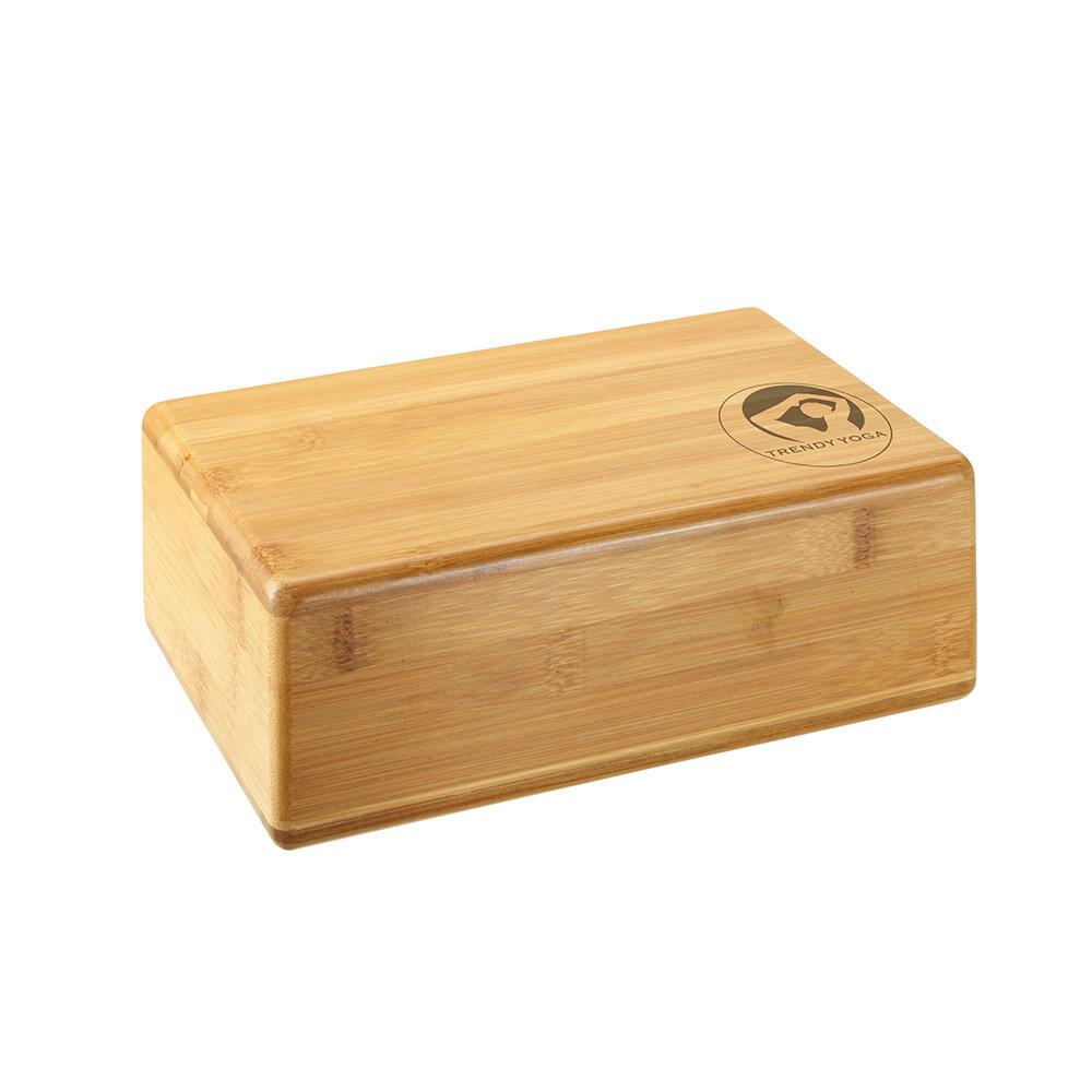 Yoga Block Bamboo liegend