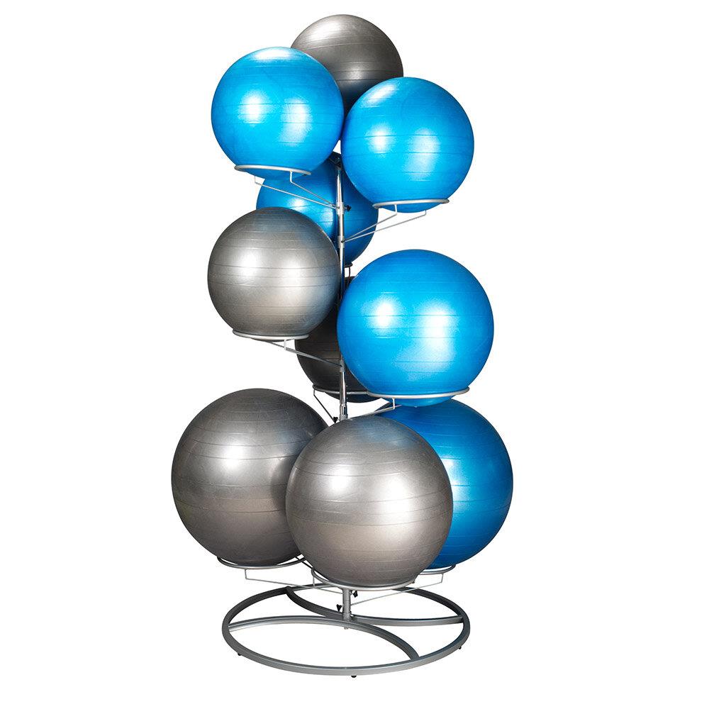 Gymnastikballständer BuReBa mit BuReBa Gymnastkbällen