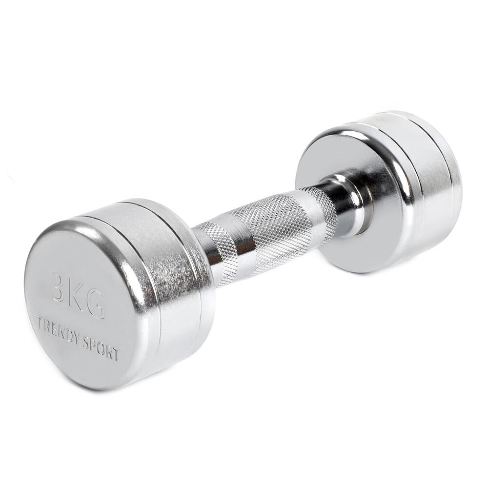 Kurzhantel Chrom 3kg