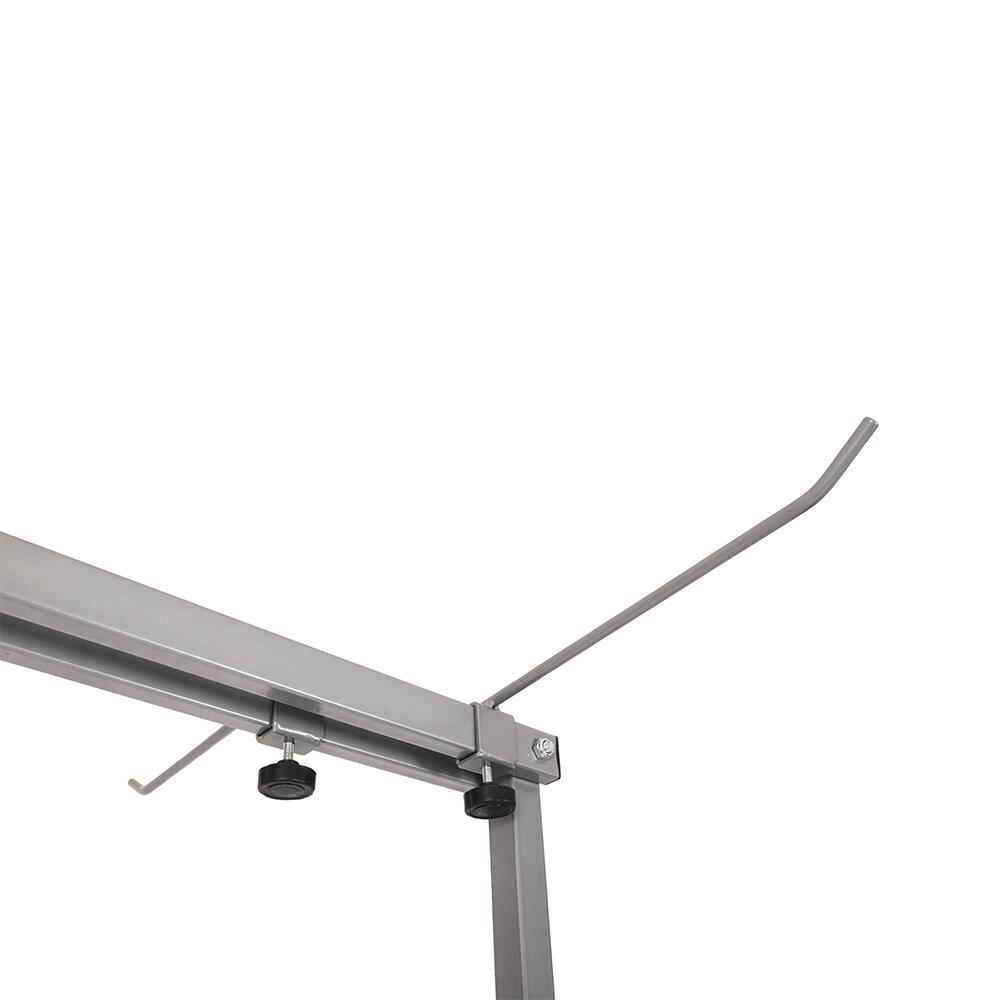 Mattenwagen Detailbild der Aufhängung