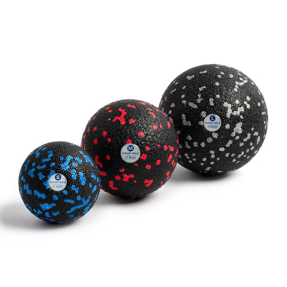 Faszienball Bol3 3 Größen side by side