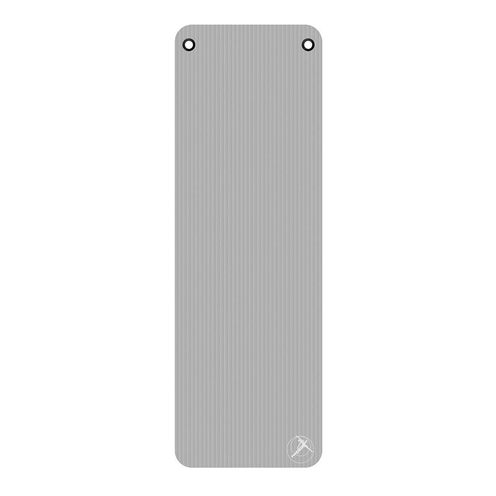 Gymnastikmatte ProfiGymMat Standard 1cm inkl. Ösen Grau