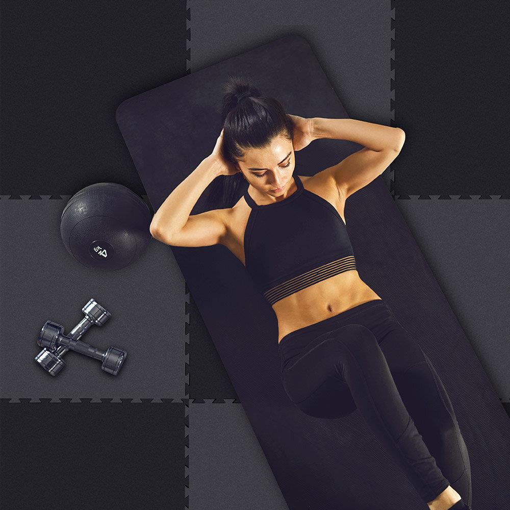 Bodenschutzmatte StudioLine Classico mehrere Matten verlegt