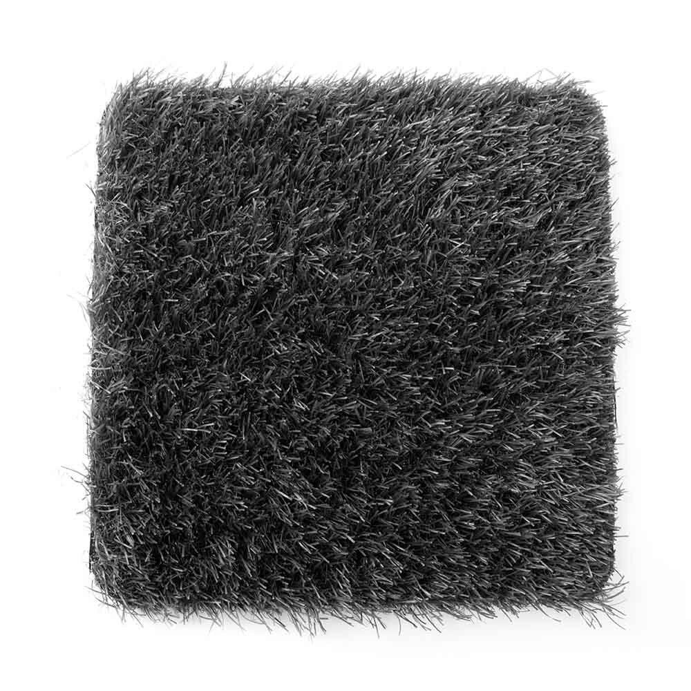 Kunstrasen Anthrazite Detailaufnahme