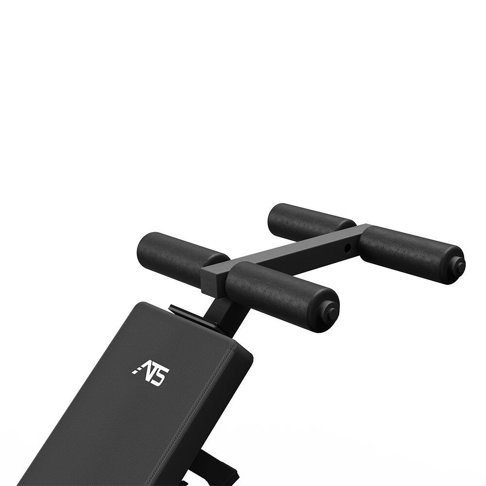 ATS Hantelbank Aufsatz montiert auf Hantelbank