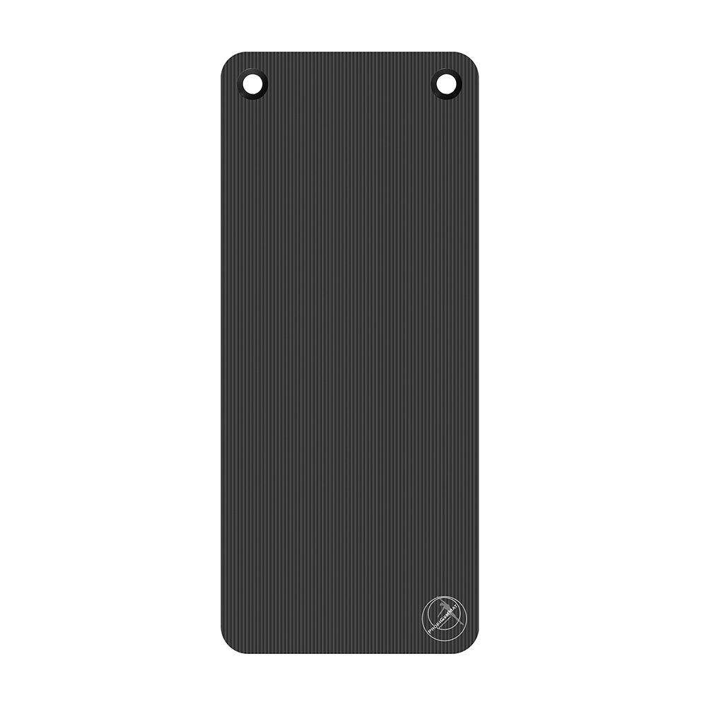 Gymnastikmatte ProfiGymMat Professional 140 1cm mit Ösen Anthrazit