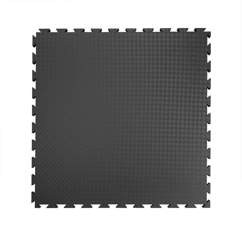 Kampfsportmatte Double Competition Judo Schwarz Grau Ansicht Schwarz