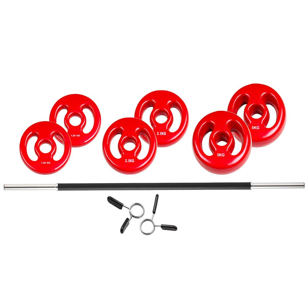 Bodypump Set Aperto Groß Rot