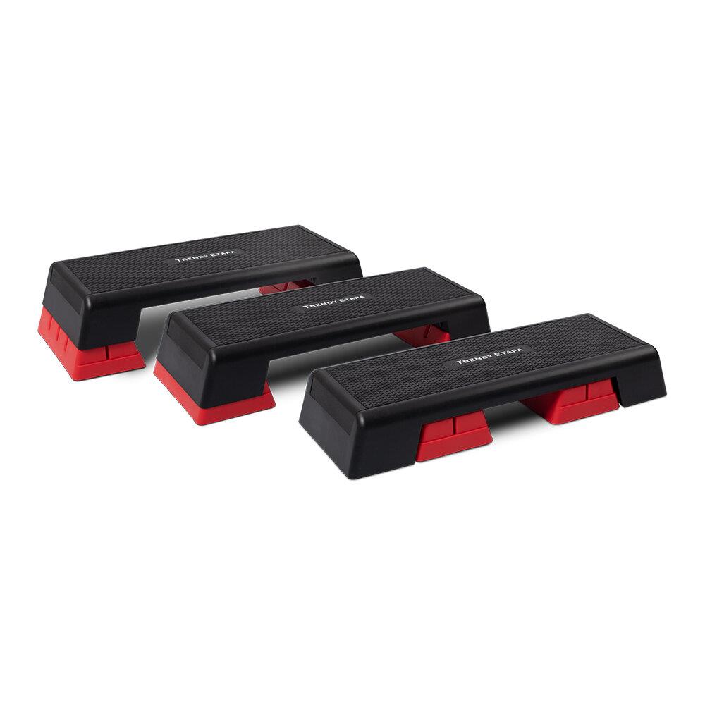 Stepper Etapa Professional Rot alle Höhen Side by Side