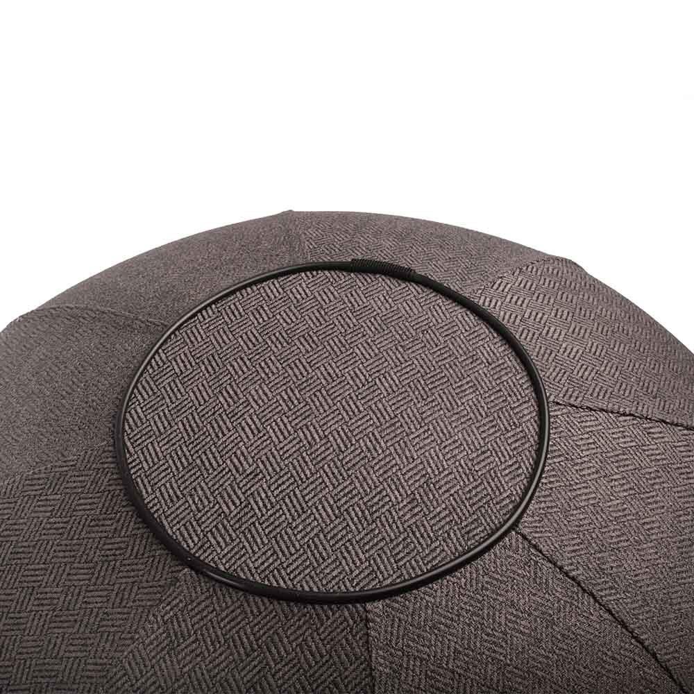 Gymnastikball BuReBa Überzug Detailaufnahme Unterseite