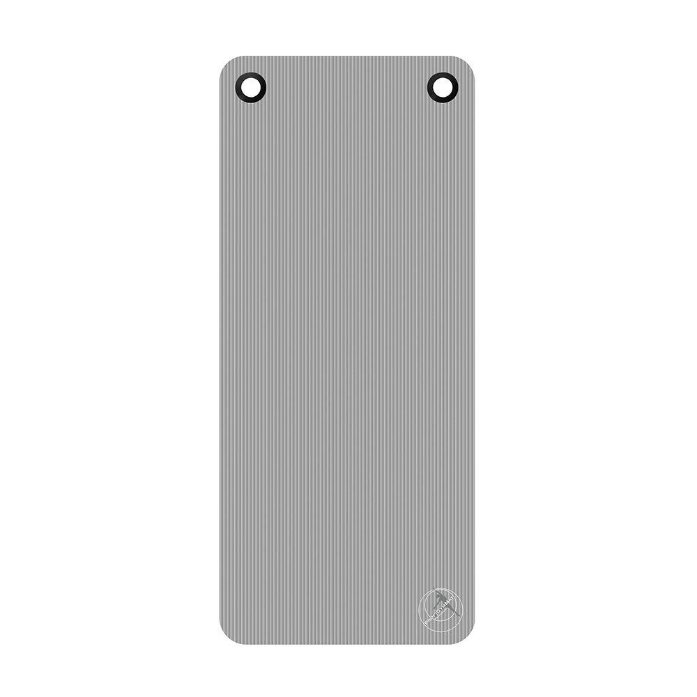 Gymnastikmatte ProfiGymMat Professional 140 1cm mit Ösen Grau